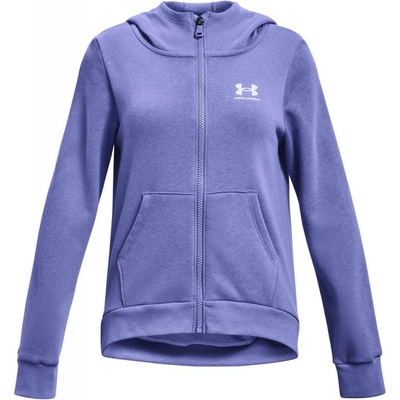 Under Armour Rival Fleece LU FZ Hoodie-BLU 1373130-495