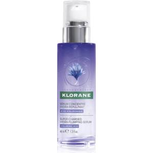Klorane Cornflower Super-Charged Hydra-Plumping Serum активен серум за озаряване и изглаждане на кожата на лицето 40ml
