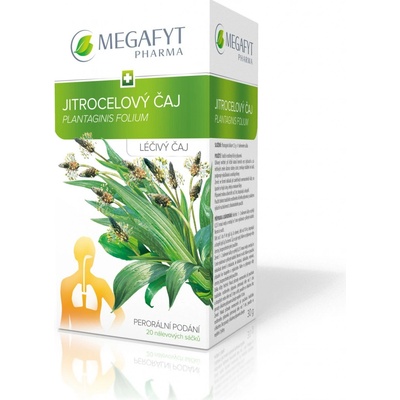 MEGA Jitrocelový čaj 20 x 1,5 g