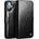 Qialino Кожен Калъф за iPhone 16, Qialino Book Case, Черен (5966011150561)