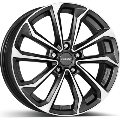 DEZENT KS 6,5x16 5x114,3 ET50 matt graphite polished