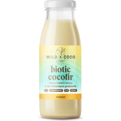 BIO mango Biotic Cocofir - alternativa kefíru, 250 ml – Hledejceny.cz