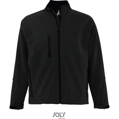 Sols Relax pánská 3-vrstvá softshellová bunda black – Hledejceny.cz