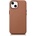 ICARER Кейс от естествена кожа iCarer за iPhone 14 Plus, кафяв (съвместим с MagSafe) (WMI14220707-BN)