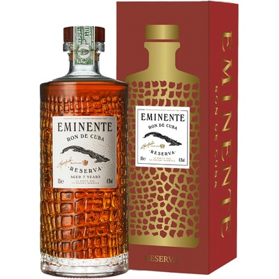 Ron Eminente Reserva 7y 41,3% 0,7 l (čistá fľaša)