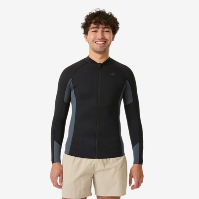 DECATHLON Yulex 1,5 mm LS čierny Pánsky