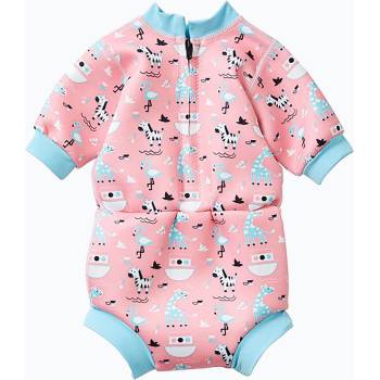 Splash About Детска пяна за плуване Splash About Happy Nappy Nina's Ark 1mm pink HNWNAL