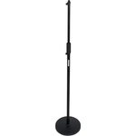 Gator cases Права стойка за микрофон с кръгла основа 12" sh-rbmicstand12