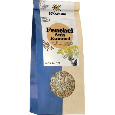 SONNENTOR Био резене-анасон-кимион, насипен - 150 г