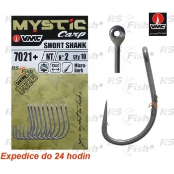 VMC Mystic Carp Short Shank 7021+ vel.8 10 ks