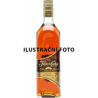 Flor de Caña Gran Reserva 7y 40% 0,7 l (holá láhev)