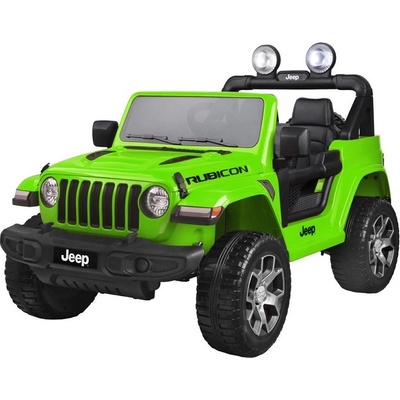 Joko Elektrické autíčko Jeep Wrangler 4x45W 24 GHz dialkové ovládanie zelená