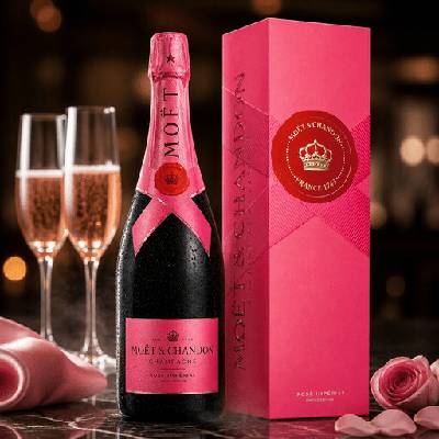 Moët & Chandon Rosé Impérial, GIFT 0.75 l