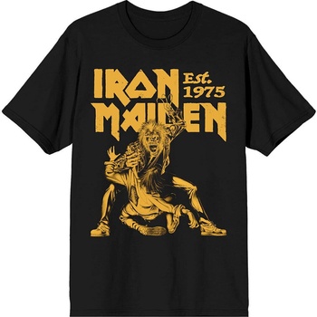 Iron Maiden Риза Est. 1975 Claw Yellow Graphic Unisex Black S (IMTEE194MB01)