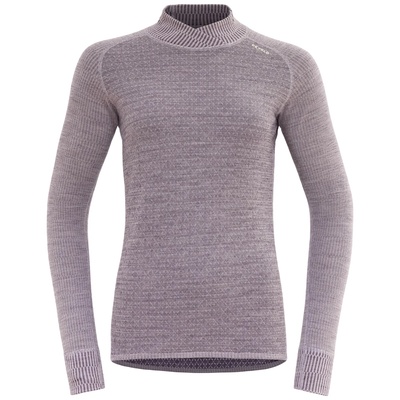 Devold Kvitegga Merino 230 Cross Neck Размер: L / Цвят: лилав