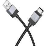 hoco. X110 кабел за данни USB - Type-C, 100 cm, ЧЕРЕН (X110_BLACK)