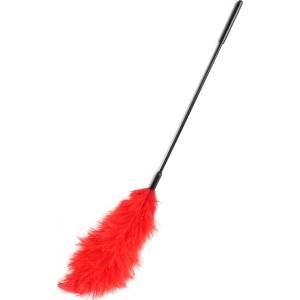 Hidden Desire Extreme Double Feather Tickler Red