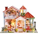 Dvěděti miniatura domečku Dům barevné glazury