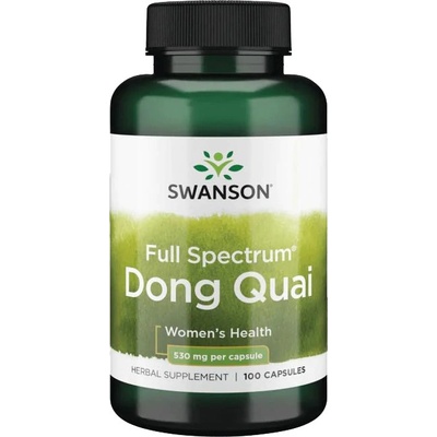 Swanson Andělika Čínská Dong Quai 530 mg 100 kapslí