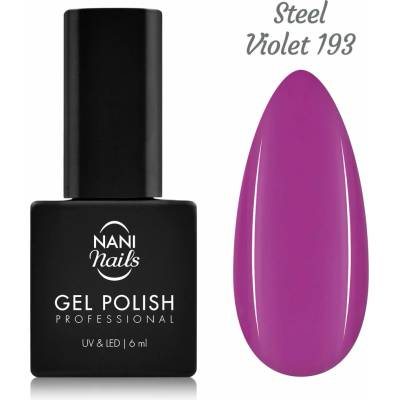NANI gél lak Steel Violet 6 ml
