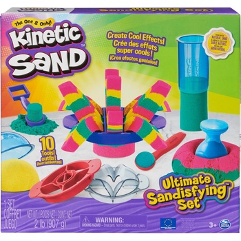 Spin Master Игрален комплект Kinetic Sand - Супер кинетичен пясък (6067345)