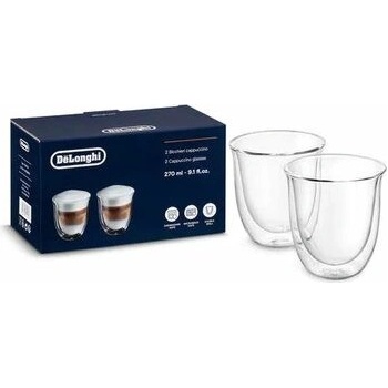 DeLonghi Skleničky na cappuccino set 2 x 190 ml