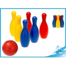 Kuželky 6 ks 19 cm s míčkem