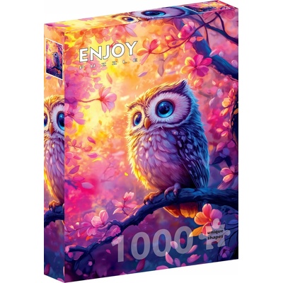 ENJOY Zasněná sova 1000 dílků