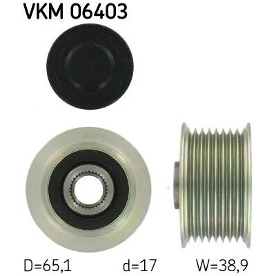 Předstihová spojka SKF VKM 06403