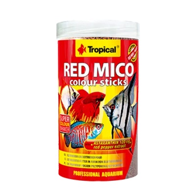 Tropical Red mico colour sticks високопротеинова храна