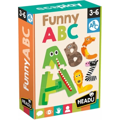 Образователна игра Headu - Montessori, Funny Abc (HEN27972)