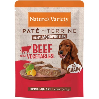 Natures Variety Original Paté No Grain Medium Maxi Adult hovězí 8 x 300 g