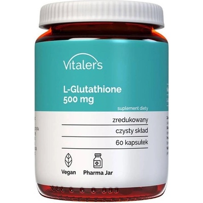 Vitaler's L-Глутатион, 500 mg, 60 капсули, Vitaler's (407511 (VIT-0751) VIT)