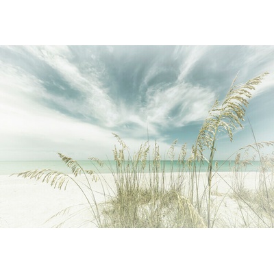 Plagát, Obraz - Heavenly calmness on the beach | Vintage, Melanie Viola, 40 × 26.7 cm