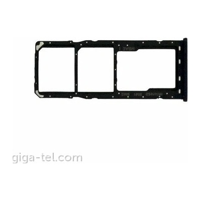 Samsung Galaxy M21 (M215F) SIM tray černý, držák, šuplík