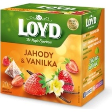 LOYD čaj Jahoda a vanilka 20 x 2 g