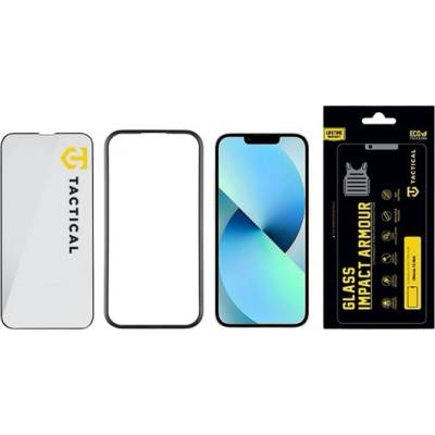 Tactical iPhone 13 mini TACTICAL IMPACT ARMOUR GLASS 3D стъкло за защита на екрана, с антибактериално покритие + допълнителна рамка, ПРОЗРАЧНО 57983114099 (57983114099)