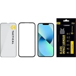 Tactical iPhone 13 mini TACTICAL IMPACT ARMOUR GLASS 3D стъкло за защита на екрана, с антибактериално покритие + допълнителна рамка, ПРОЗРАЧНО 57983114099 (57983114099)