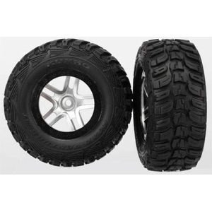 Traxxas колело 2.2/3.0", джанта SCT Split-Spoke сатенено-черен, гуми Kumho (2)