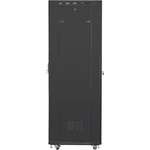 Lanberg rack cabinet 19" free-standing 42U/600x800 (flat pack) with mesh door lcd black v2 (FF01-6842-23BL) - gtcomputers