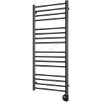 Vertaduro - Радиатор за баня SIMONE с термостат, 400 W, 114 x 50 см, антрацит (VR0065)