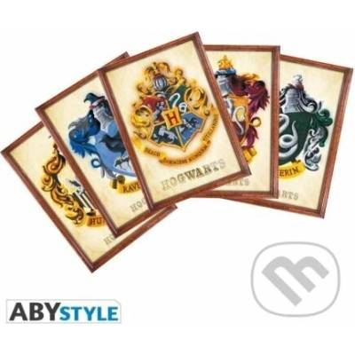ABYstyle Sada pohlednic Harry Potter - Erby (5 ks)