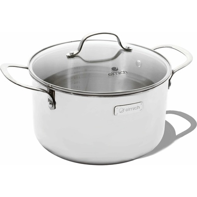 Elmich Trojvrstvový nerezový hrniec na indukciu Trimax 24 cm 6 l