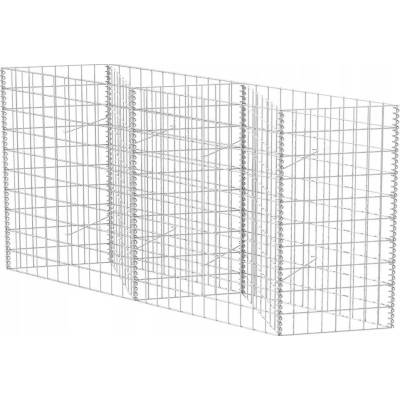 Nabytek XL Gabionový koš pozinkovaná ocel 120 x 30 x 100 cm