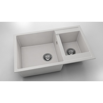 Image 1 of FAT Мивка Vanguard 233, Fat Granite, 1001 бял, с включен сифон