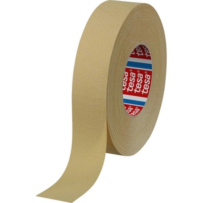 Tesa krepová lepiaca páska 50 mm x 50 m svetlohnedá