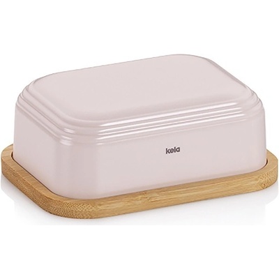 Kela Dóza na maslo Namur PS plast béžová 15,5 x 11,5 x 6,0 cm
