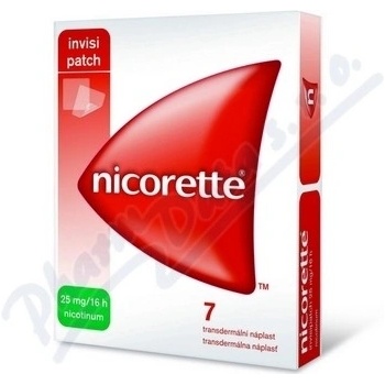 NICORETTE INVISIPATCH TDR 25MG/16H TDR EMP 7 I