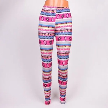 Image 1 of Свеж дамски клин с ефектни цветни фигури