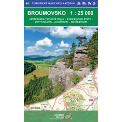 Broumovsko 1:25 000/Turistické mapy pro každého č.60
